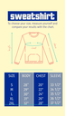 Measurements - Sweatshirt