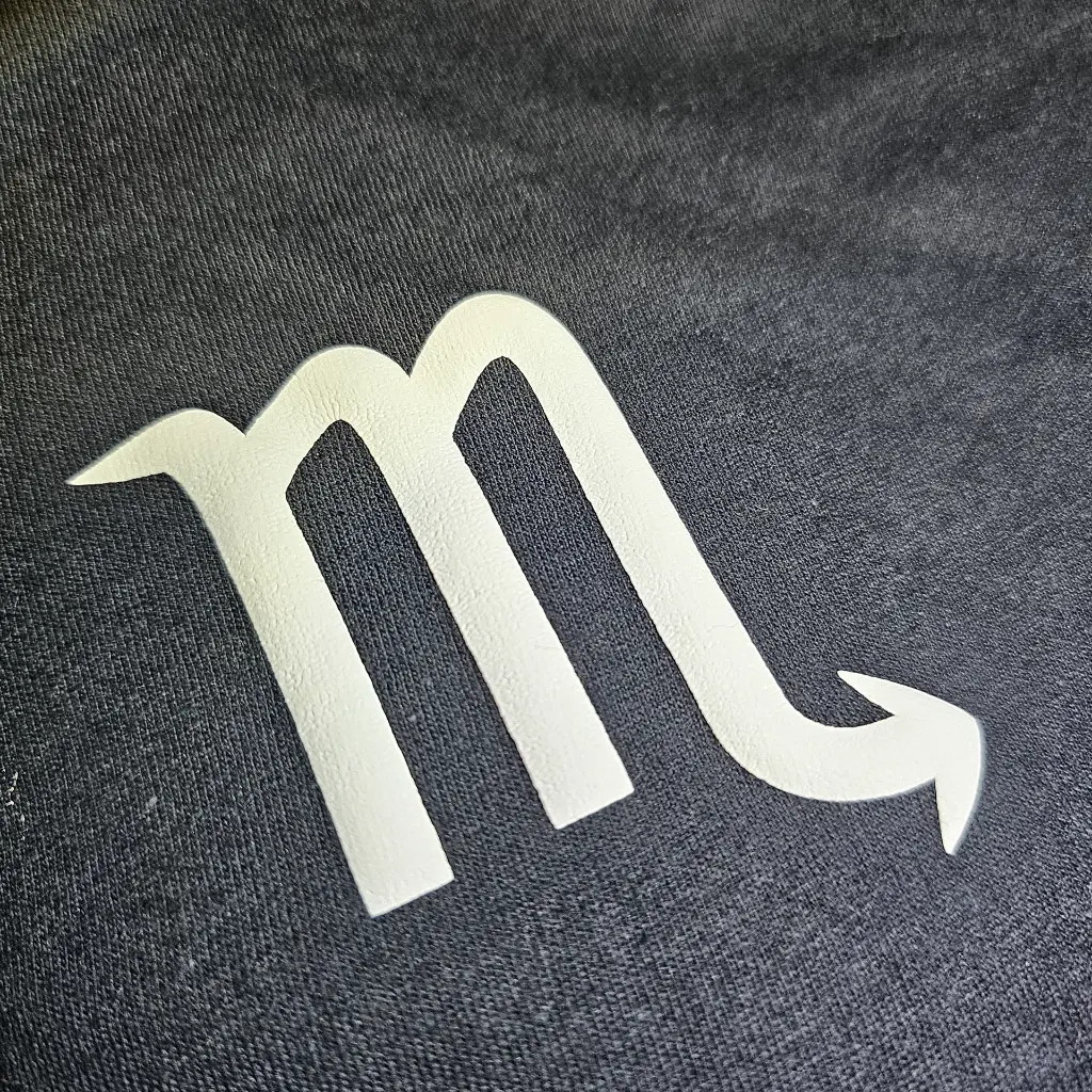 Personalized Embossed Zodiac Sweatshirt