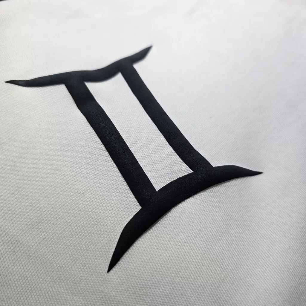 Personalized Embossed Zodiac Sweatshirt