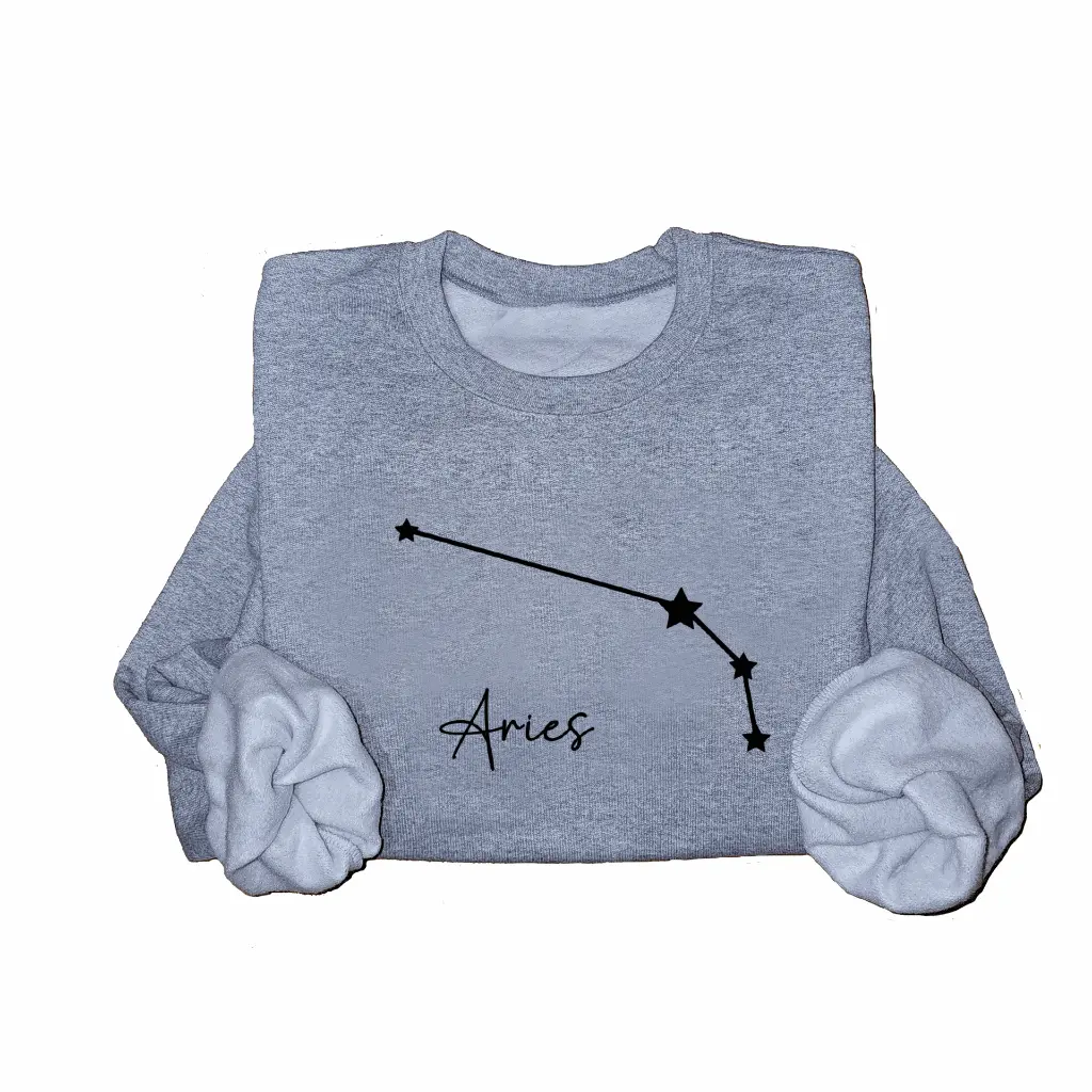 Embossed Aries Sky Sweatshirt