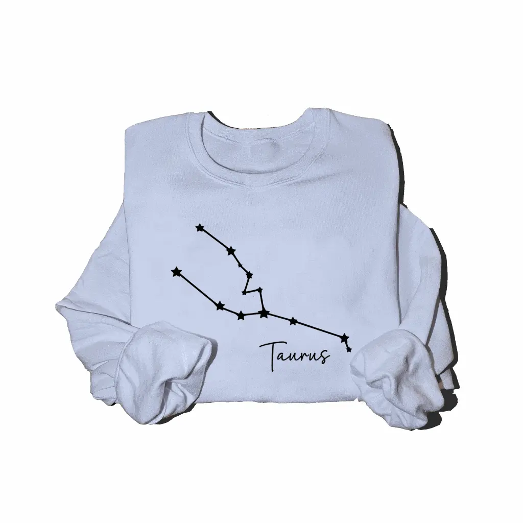 Embossed Taurus Sky Sweatshirt