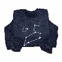 Embossed Leo Sky Sweatshirt