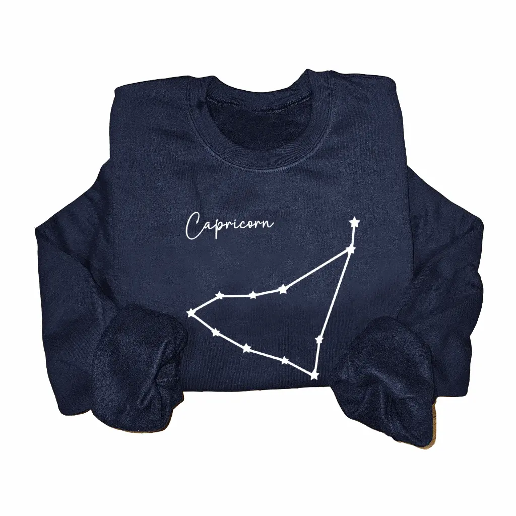 Embossed Capricorn Sky Sweatshirt