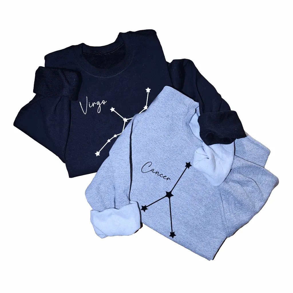 Embossed Sky Sweatshirt