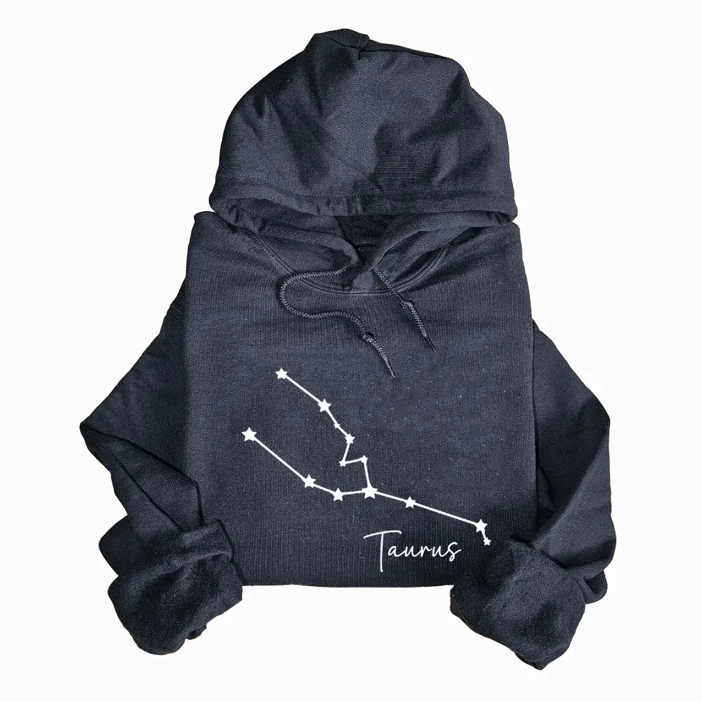 Embossed Taurus Sky Hoodie