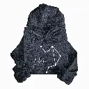 Embossed Libra Sky Hoodie