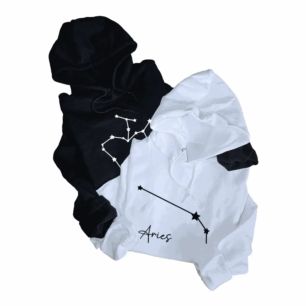 Embossed Sky Hoodie
