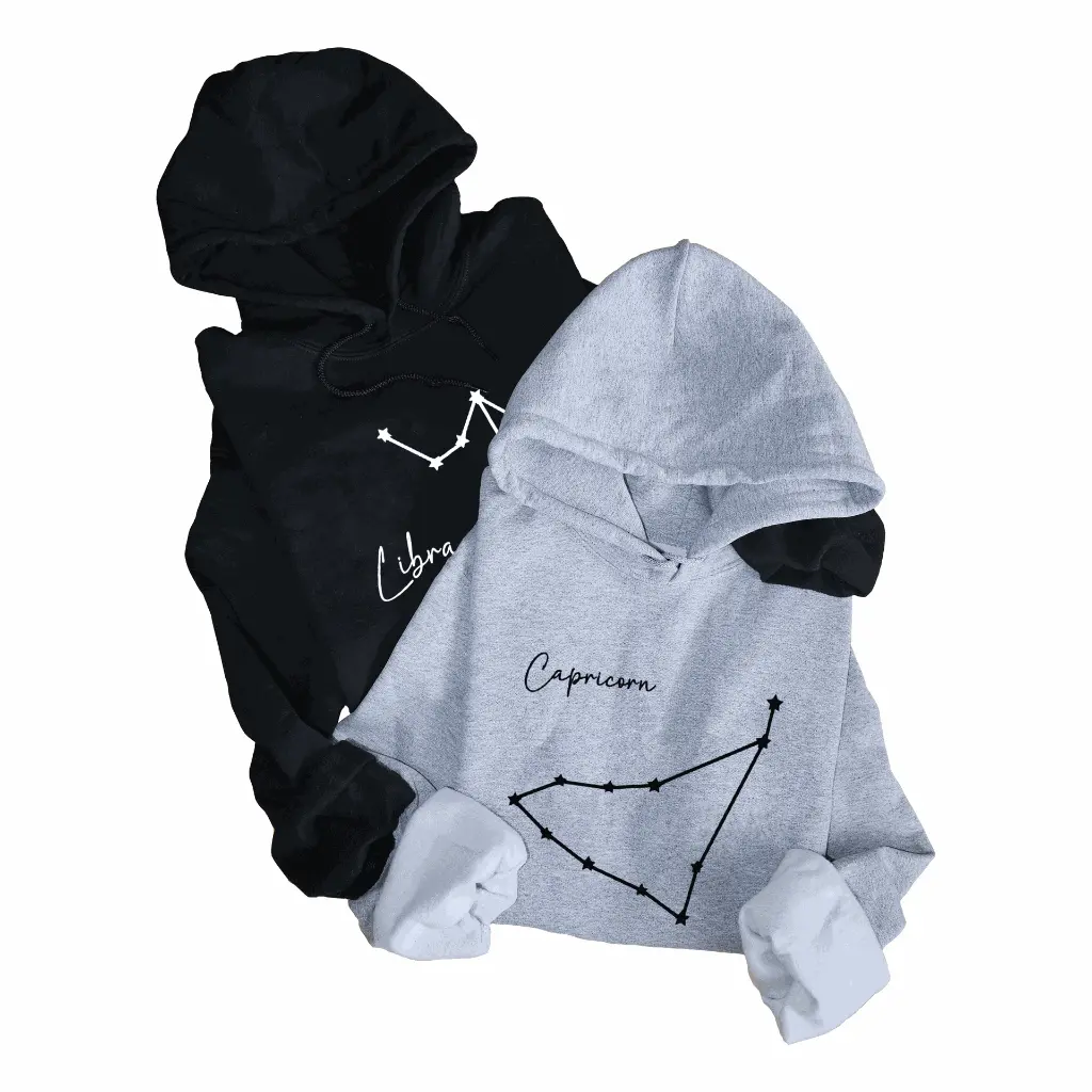 Embossed Sky Hoodie