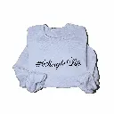Embossed Single Life Sweatshirt