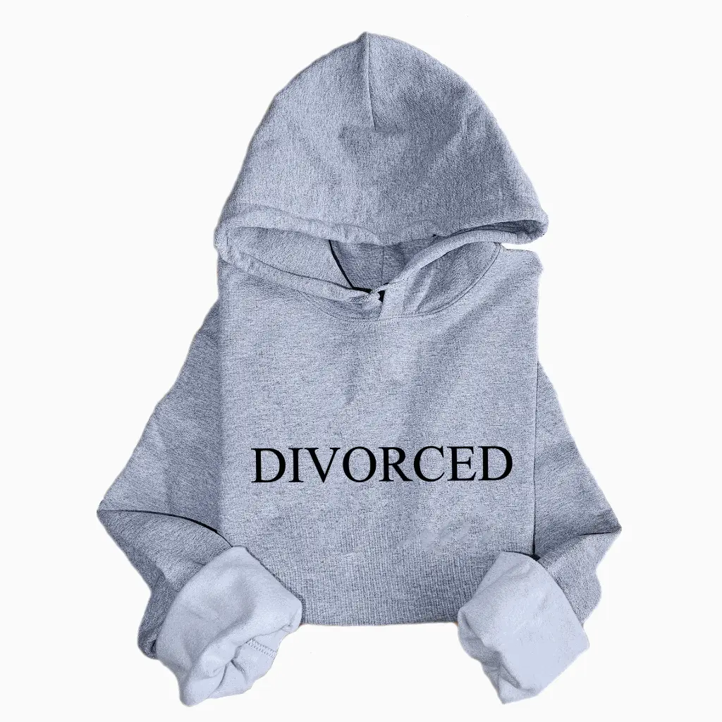Hoodie Grey - Divorced.webp