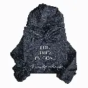 Hoodie Black - I'm Done.webp