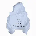 Hoodie White - I'm Done.webp