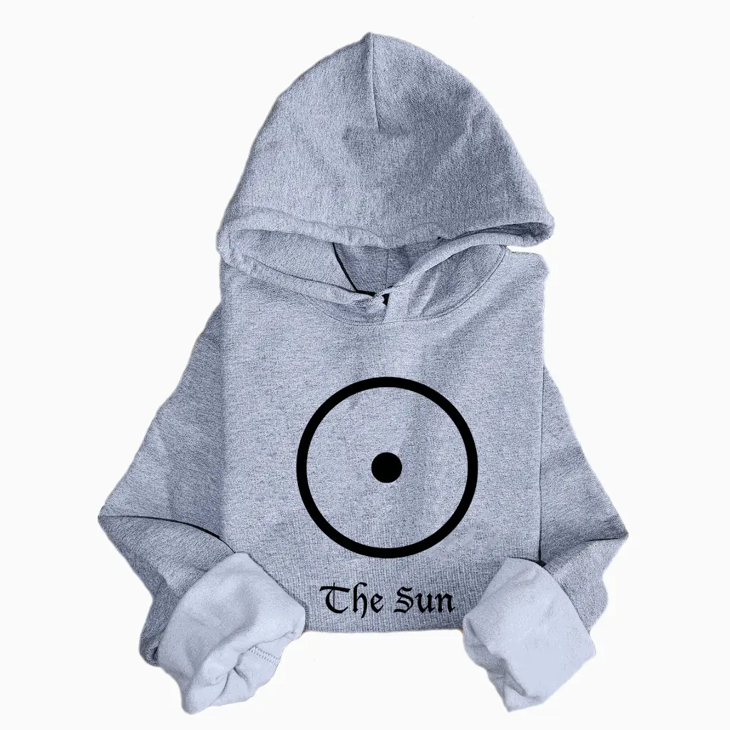 Hoodie Grey - Sun.webp