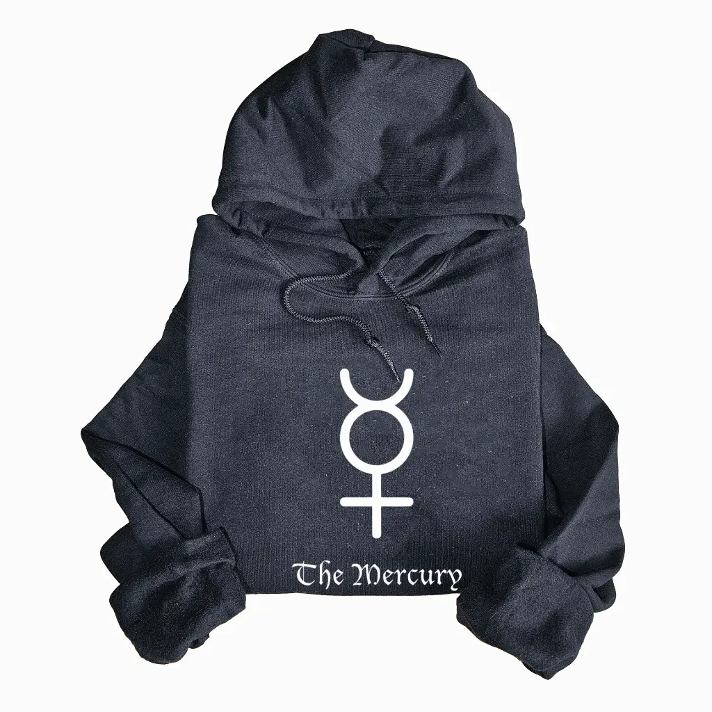 Hoodie Black - Mercury.webp