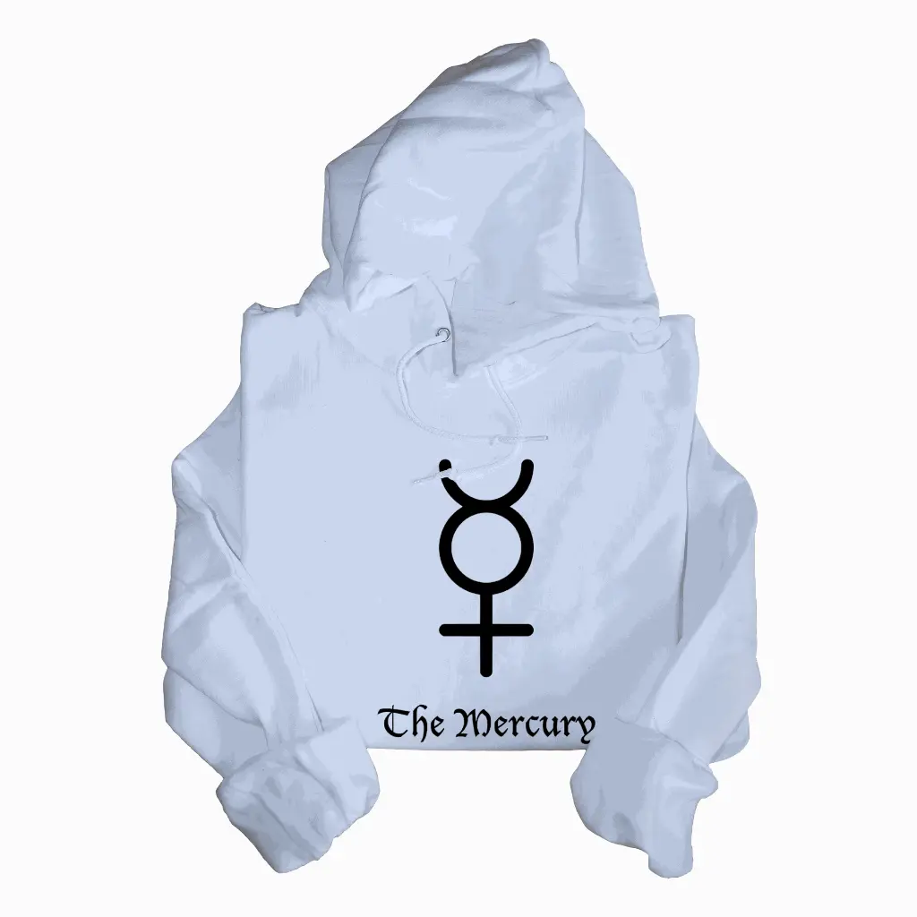 Hoodie White - Mercury.webp