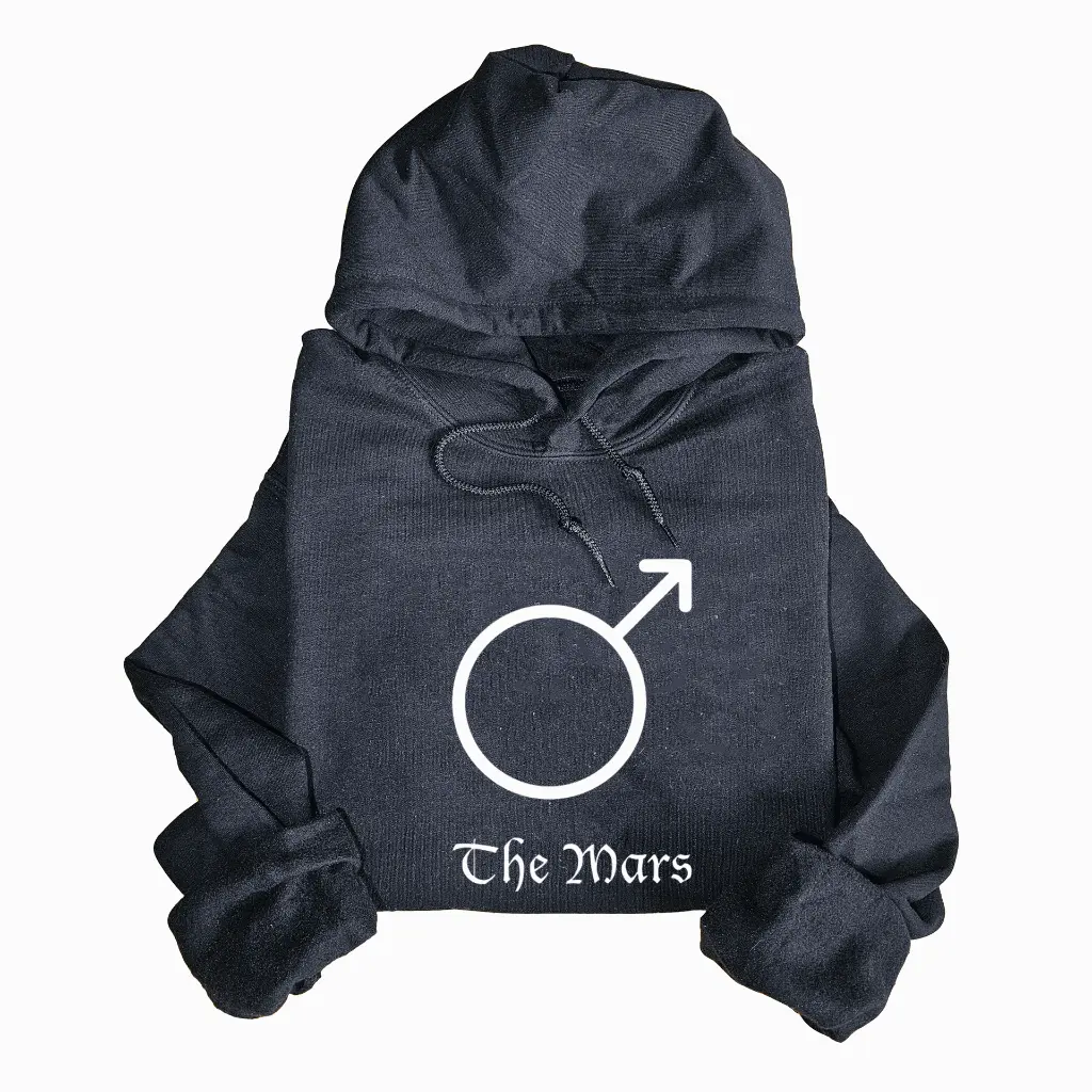 Hoodie Black - Mars.webp