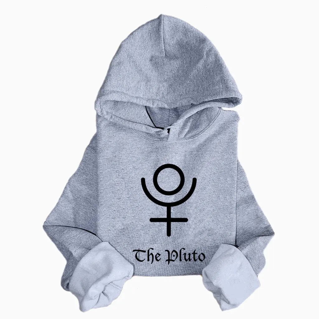 Hoodie Grey - Pluto.webp