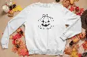 Embossed Pumpkin Sweatshirt