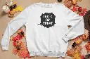 Embossed Trick or Treat Sweatshirt