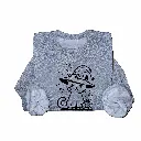 Embossed Autumn Cat Sweatshirt