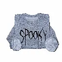 Embossed Spooky Sweatshirt