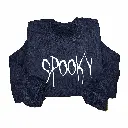 Embossed Spooky Sweatshirt