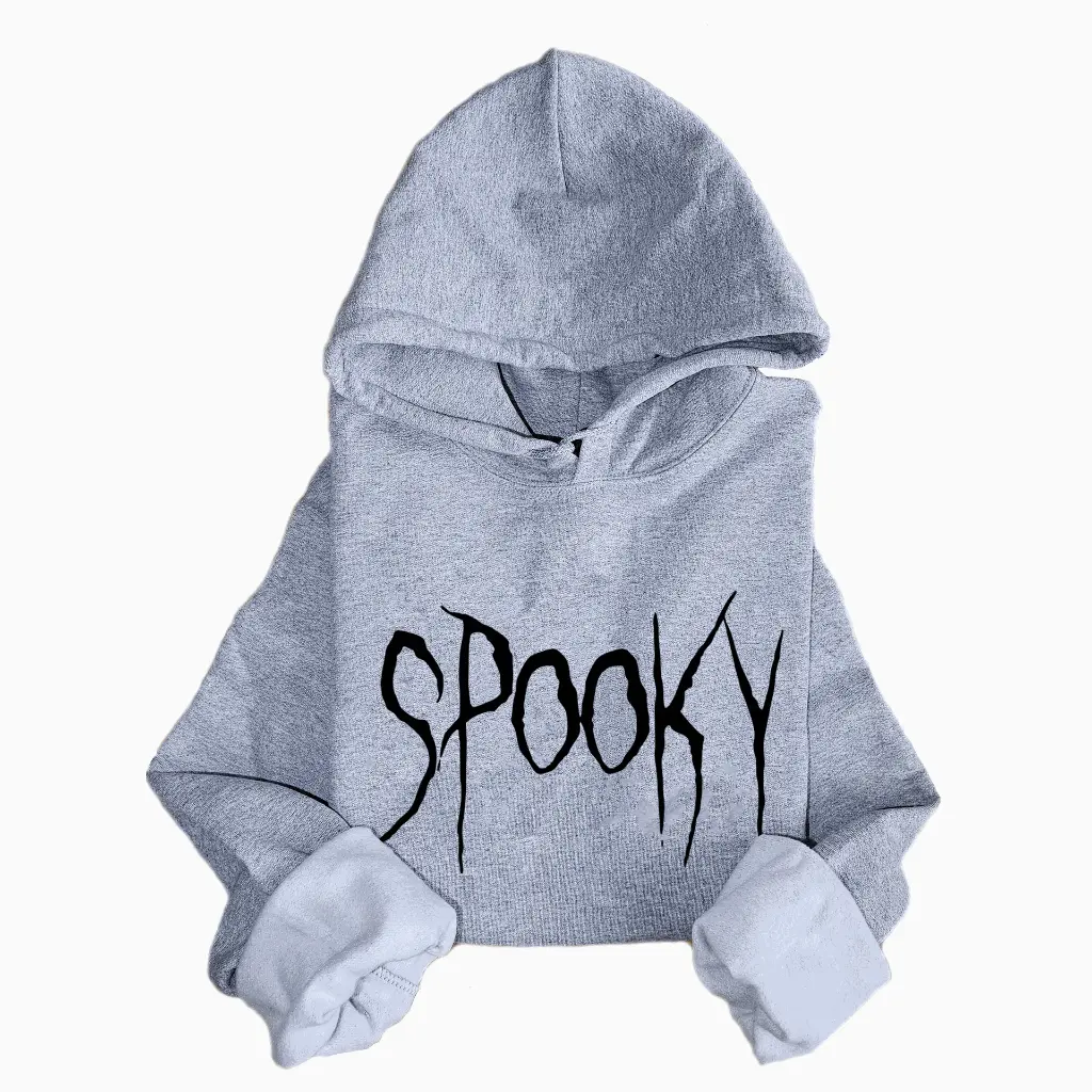 Embossed Spooky Hoodie