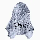 Embossed Spooky Hoodie