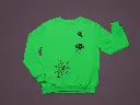Embossed Spiders Sweatshirt