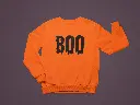 Embossed Boo Sweatshirt