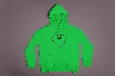 Embossed Happy Ghost Hoodie
