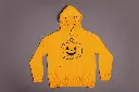 Embossed Pumpkin Hoodie