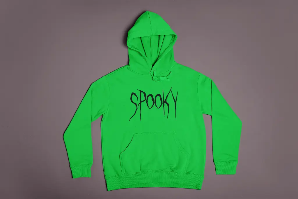 Embossed Spooky Hoodie