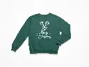 Embossed Candy Cane Sweatshirt
