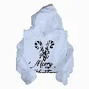 Embossed Candy Cane Hoodie