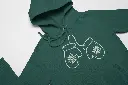 Embossed Mittens Hoodie