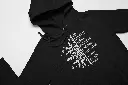 Embossed Snowflake Hoodie
