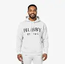 Personalized Embossed HUBBY Hoodie Contrast