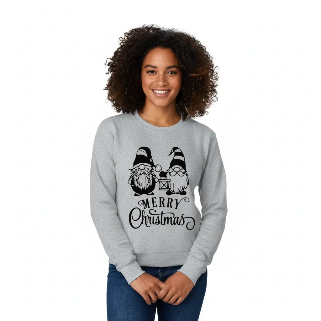 Embossed Gnomes Sweatshirt