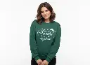 Embossed Santa let me explain Sweatshirt