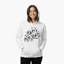 Embossed Happy Holidays Hoodie
