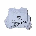 Embossed Gangsta Wrapper Sweatshirt