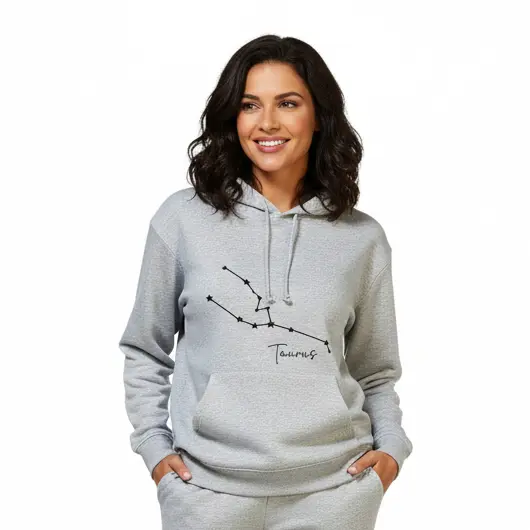Embossed Taurus Sky Hoodie