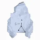 Embossed Cancer Sky Hoodie