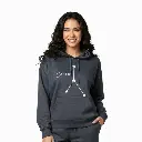 Embossed Cancer Sky Hoodie