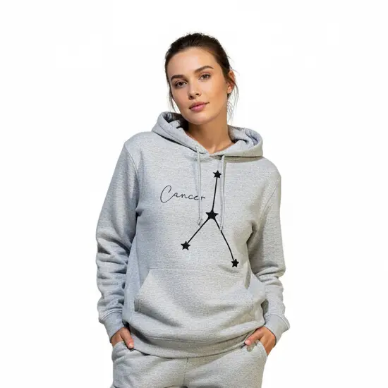 Embossed Cancer Sky Hoodie