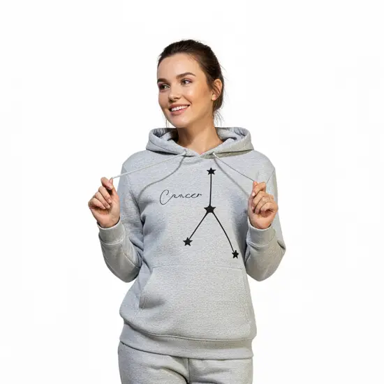 Embossed Cancer Sky Hoodie