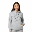 Embossed Leo Sky Hoodie