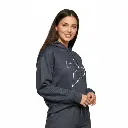 Embossed Leo Sky Hoodie