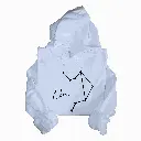 Embossed Libra Sky Hoodie